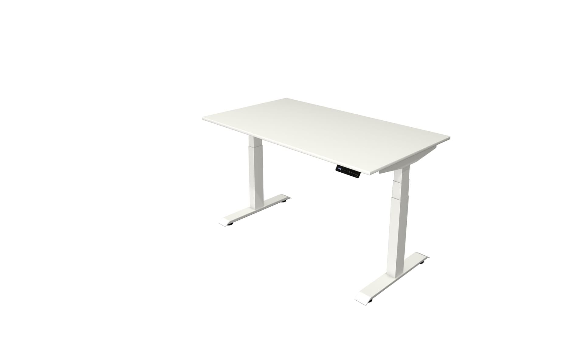 Steh-/Sitztisch Move 4 NEU – 140 × 80 cm · Weiß · Weiß – Bild 1 von 8