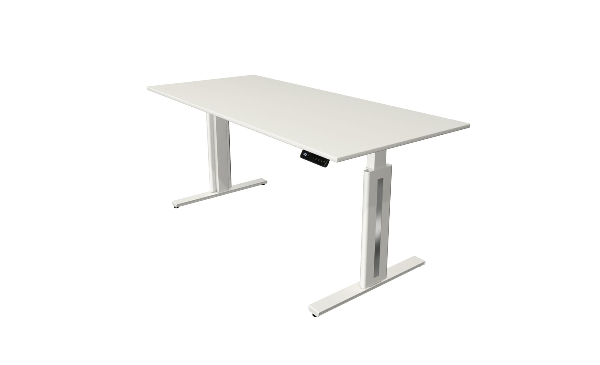 Steh-/Sitztisch Move 3 fresh – 180 × 80 cm · Weiß · Weiß – Bild 1 von 9