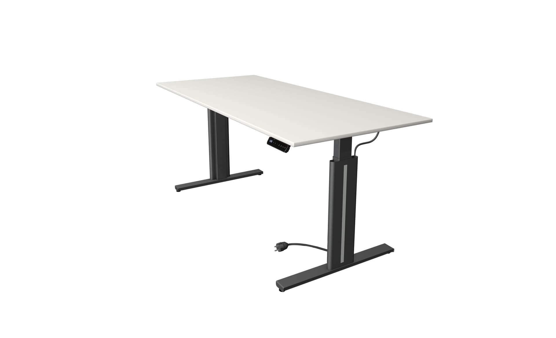 Steh-/Sitztisch Move 3 elegant – 180 × 80 cm · Anthrazit · Weiß – Bild 1 von 57